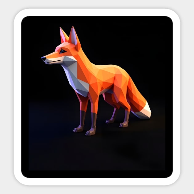 Cute Red Fox Sticker by animegirlnft